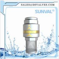 S4182 Brass Foot Valve with net 