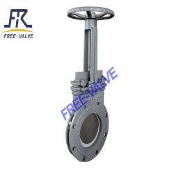 Ceramic Dry Ash Knife Gate Valve