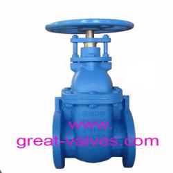 BS5163 metal gate valve NRS