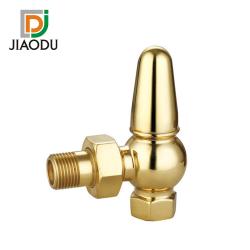 211S-J Angled Manual Chrome Traditional Radiator Valve