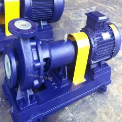 IHF fluorine plastic liner chemical transfer pump