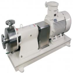 Sanitary emulsification pump