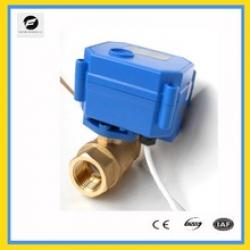 6v/9v/24v CWX-15N/Q 3 way electric ball valve for home use