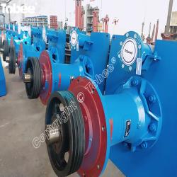 100RV-SPR Rubber vertical slurry pump