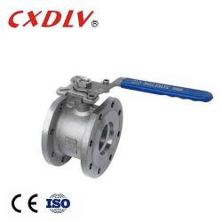 High Platform CF8 SS304 DN50 Italy Wafer 1 Piece Ball Valve Driving by Actuators