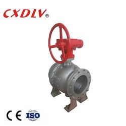 Carbon Steel Trunnion Mounted Ball Valve Natural Oil Gas Firesafe With Flange Ends