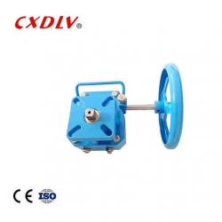 Handwheel Control Valve Actuator Manual Override Worm Gear For Quarter Turn Valve